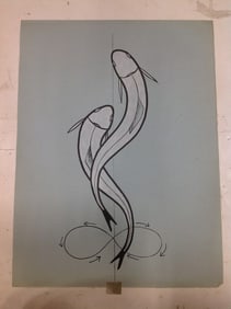 Fish artwork(18inx24in)
