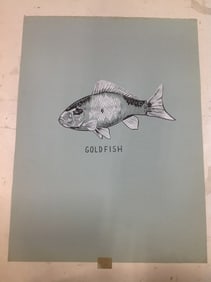 Goldfish artwork(18inx24in)