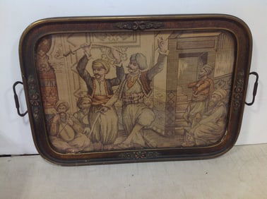 Framed Vintage Stitchwork (14.25inx22in)