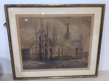 Framed and Signed Art Print (21.5inx25.5in)