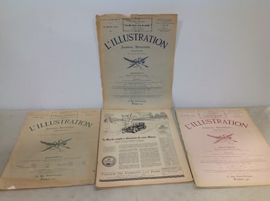 Vintage L'illustration Pages (1924 &1926)