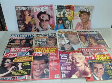 Various Magazines (People, Rolling Stones, etc)