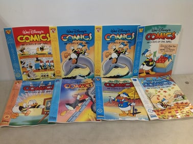 Various Walt Disney comics