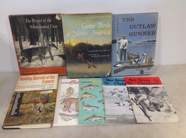 Hunting books/magazines(The Outlaw Gunner, Game Birds of North America, and more)