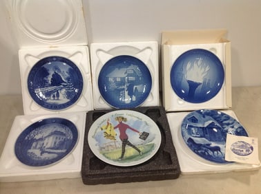 Kaiser collectible plates from western germany and Henri D' Arceau L. & Fils D'Arceau-Limoges