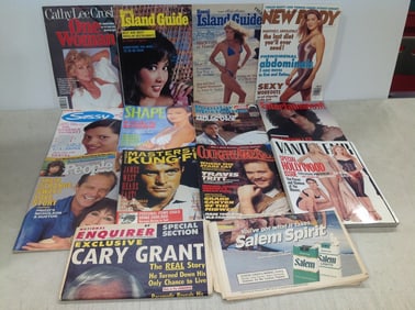 Various magazines(Island Guide, New Body, and more)