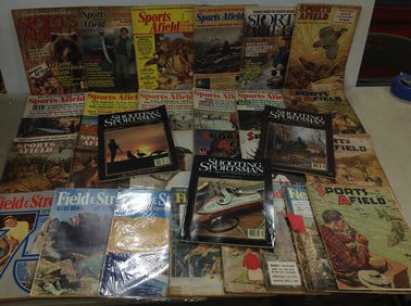 Hunting magazines(Sports Afield, Shooting Sportsman, and more)