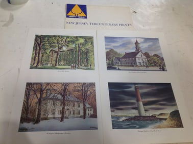 New Jersey Tercentenary Prints(11in.x13in.)