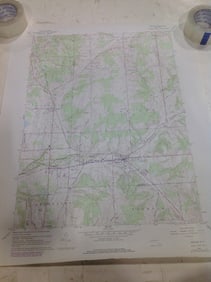 Arcade NY geological survey(22in.x27in.)