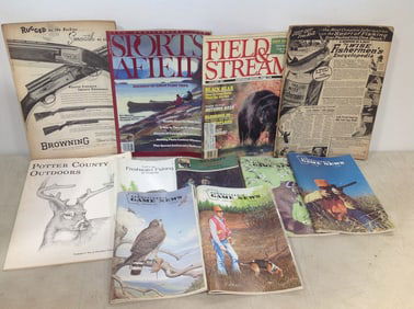Hunting magazines(Sports Afield, Field & Stream, and more)