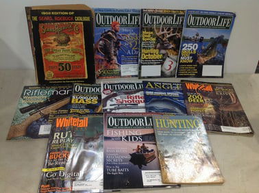 Hunting magazines(Whitetail, Outdoor Life, and more)