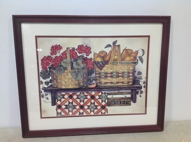 Laurie Korsgaden framed art print(17.5in.x21.5in.)