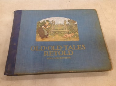 Old Old Tales Retold vintage hardcover children's book