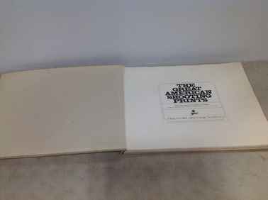 1972 The Great American Shooting Prints hardcover book