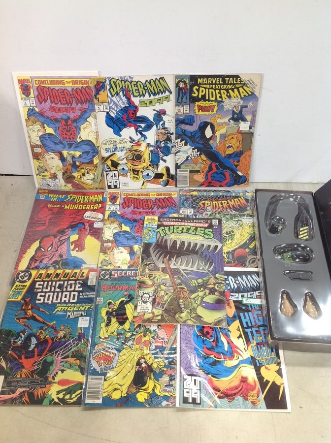 Various comics(Spiderman, Teenage Mutant Ninja Turtles, Suicide Squad, and more) (1 of 1)