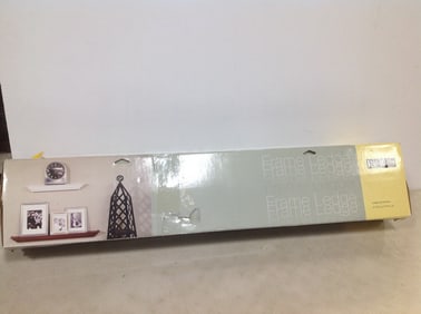 RareWoods shelving unit(3 1/2''dx2 1/2''hx 3'L-new in box)