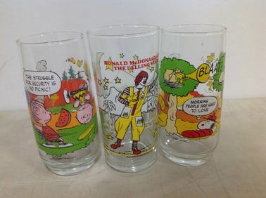 McDonald's collectibles(6.25in.tall)