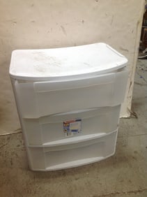 3 Drawer Plastic Organizer
