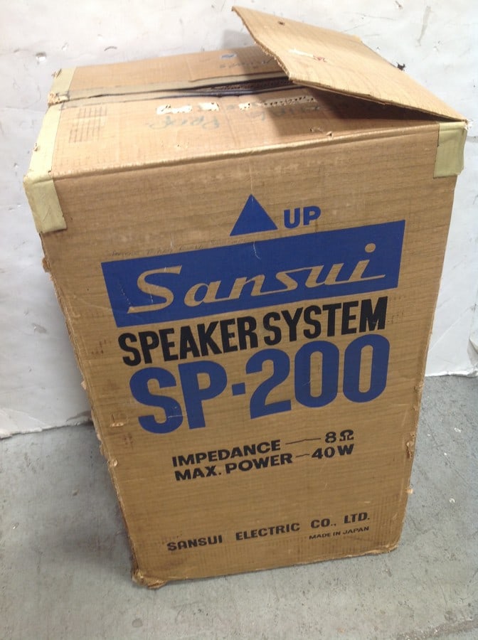 Sansui Speaker System (Model: SP-200) (1 of 1)