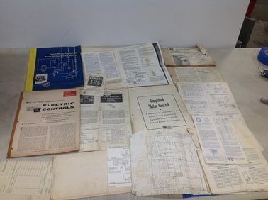 Vintage 1950s Electrical Manuals and Ephemera