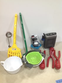 Strainers, Snowball Makers, Table Lamp, Soap Dispensing Brush, and more