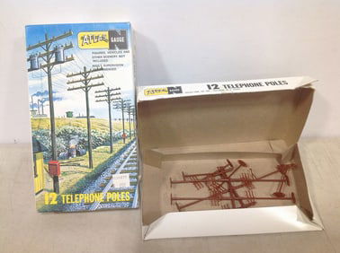 Vintage Atlas Gauge Telephone Poles