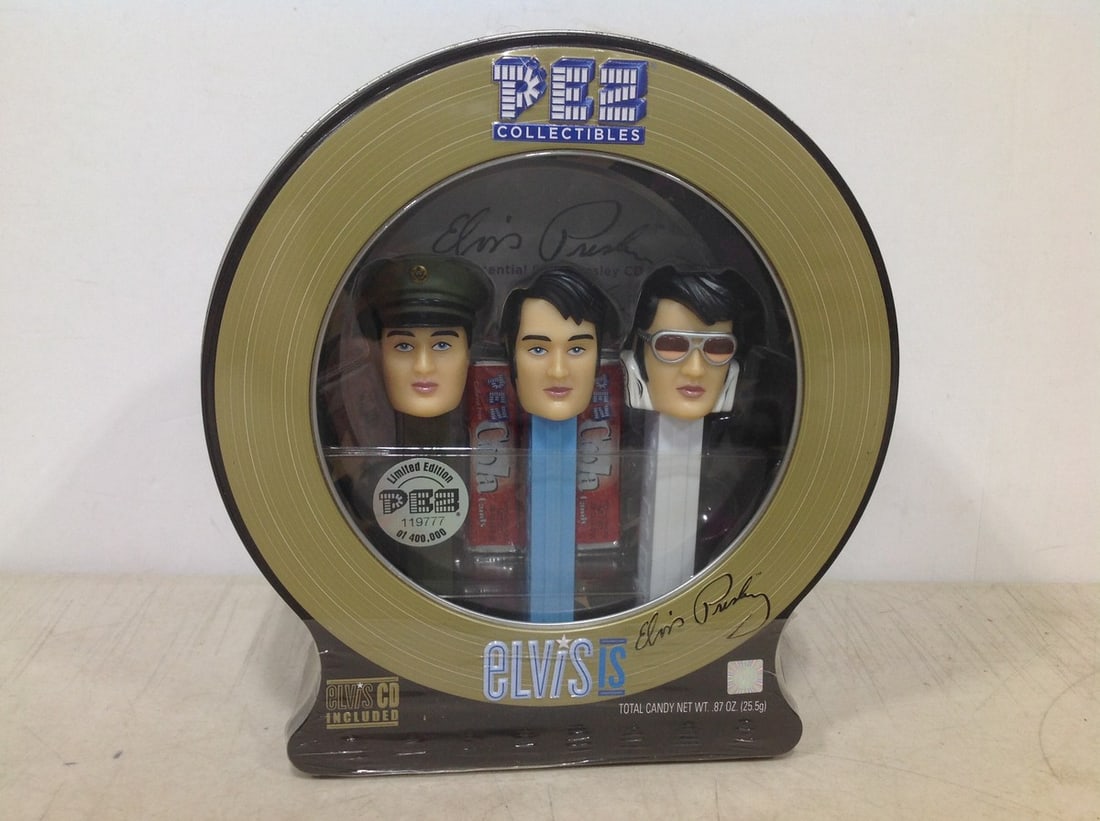 Elvis Pez Collectibles CD Included *NEW IN BOX*: Elvis Pez Collectibles CD Included *NEW IN BOX*