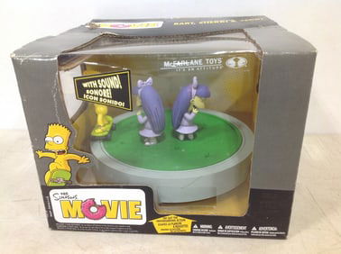 The Simpsons Movie Skateboarding Action Collectible Toy