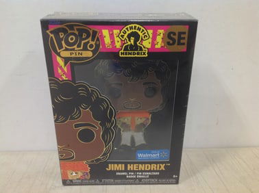 Jimi Hendrix Pop Funko Pin