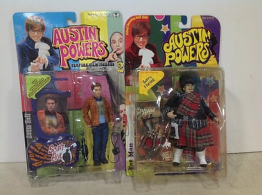 Austin Powers Collectibles *NEW IN BOX*