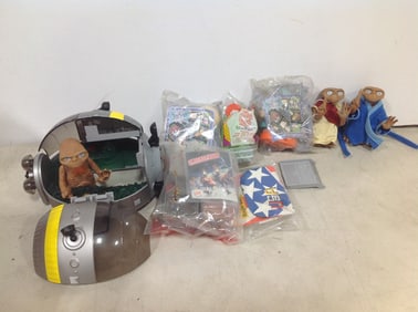 ET Figures, McDonalds Toys, and more