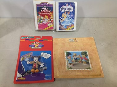 Disney Cinderella and Alice in Wonderland Collectible Figures, Mickey Figurine, and more