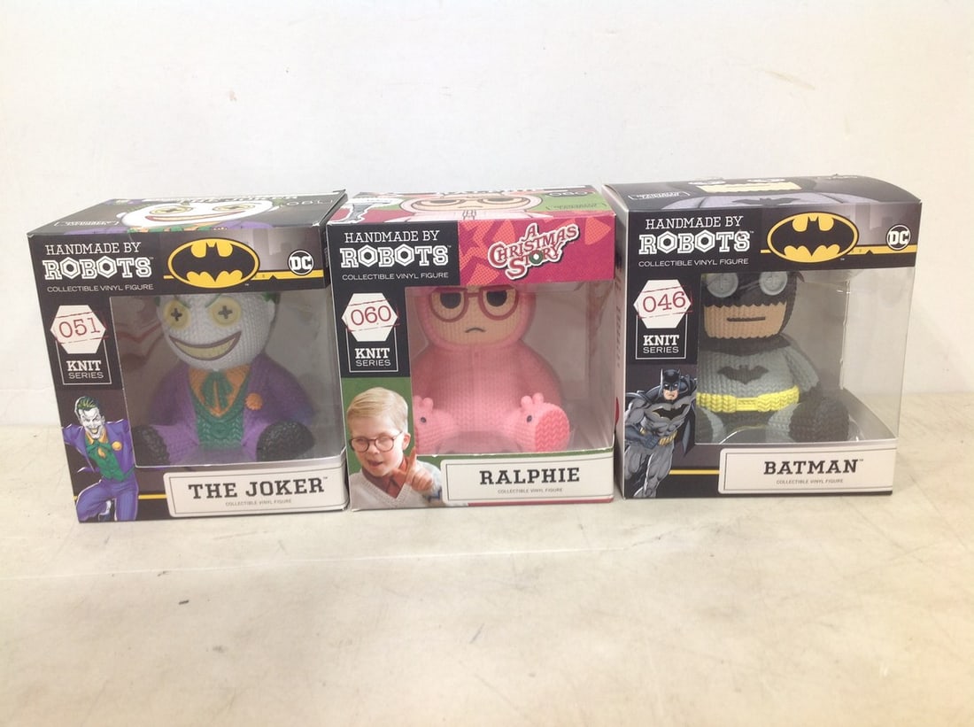 Handmade by Robots Collectible Vinyl Figures *NEW IN BOX*: Handmade by Robots Collectible Vinyl Figures *NEW IN BOX*
