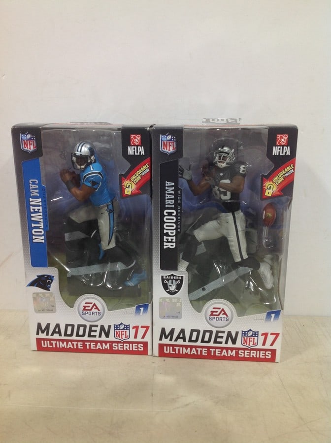 NFL Figures (Cam Newton and Amari Cooper) *NEW IN BOX*: NFL Figures (Cam Newton and Amari Cooper) *NEW IN BOX*