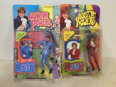Austin Powers Collectibles *NEW IN BOX*