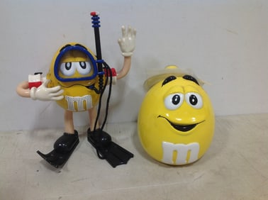 M&M Cookie Jar and Radio (Tallest - 10in)