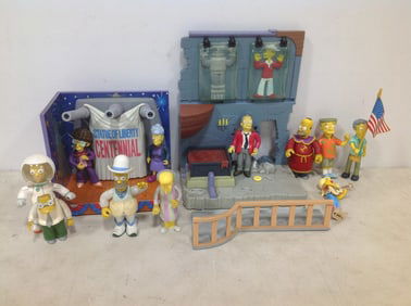 The Simpsons Figurines and Toy Set