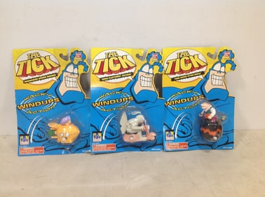 The Tick Windup Action Figures *NEW IN BOX*