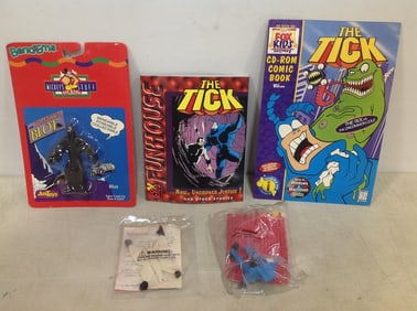 The Tick CD Rom Comic Book, Action Figures, and more