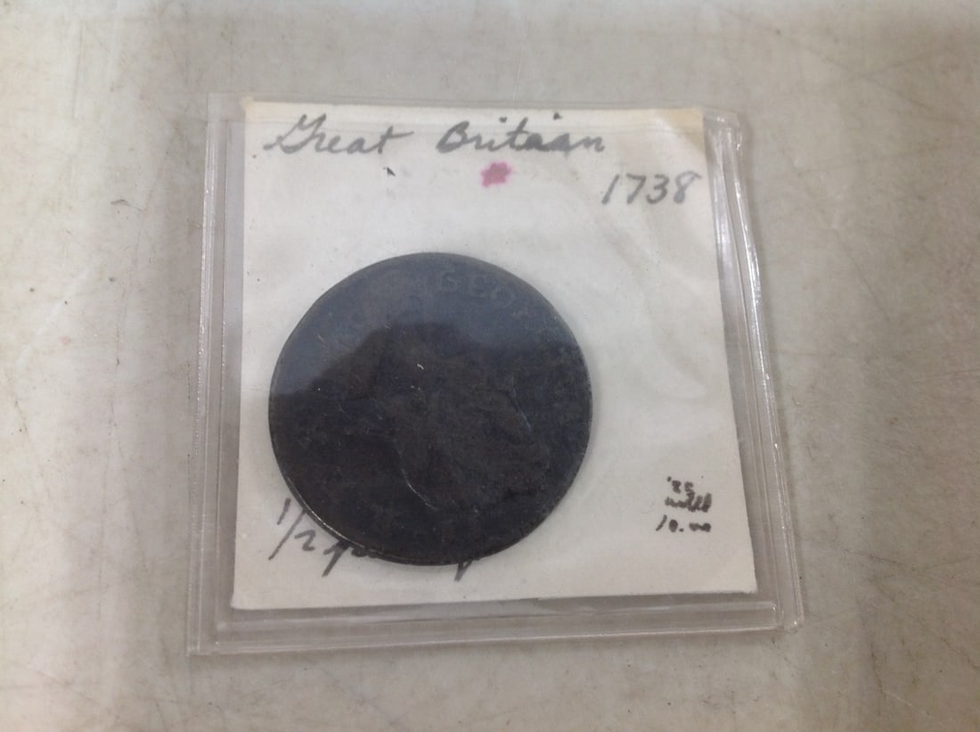 Great Britain 1738 War Token (1 of 1)