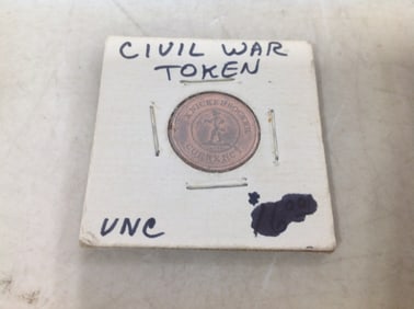 Knickerbocker Civil War Token