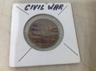 George B McGlellan Civil War Token