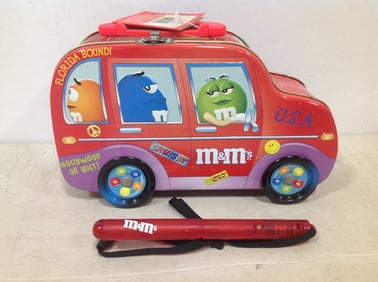 M&M Tin Lunchbox