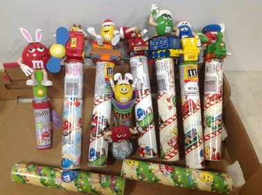 Various M&M Candy Containers