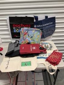 large amount of various, purses bags and more