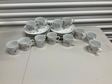 lot of Summit fine china, tea cups plates and more
