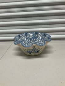Texas pottery ceramic bowl