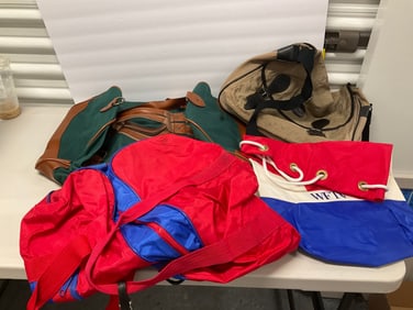 Lot of travel bags
