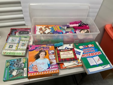 large amount of games, puzzles and more
