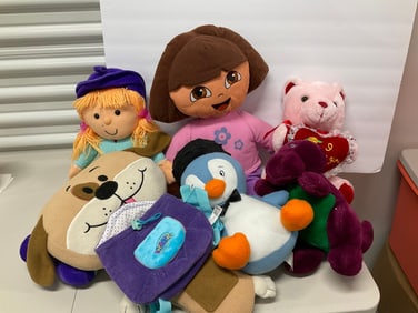 large amount of stuff animals and more